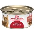 Royal Canin Feline Health Nutrition Adult Instinctive Thin Slices in Gravy Canned Cat Food Supply