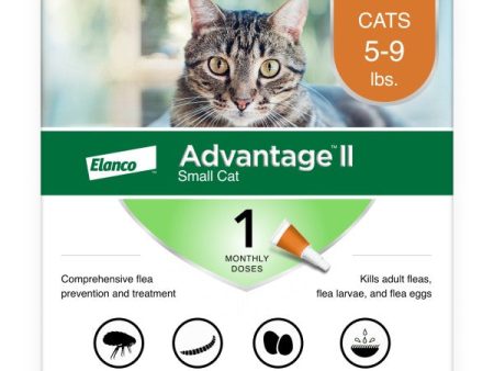 Advantage II Small Cat Vet-Recommended Flea Treatment & Prevention Sale