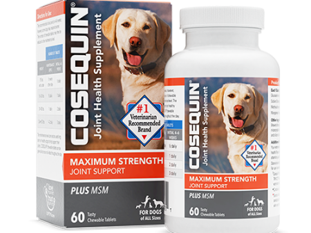 COSEQUIN® Maximum Strength Plus MSM Chewable Tablets Online