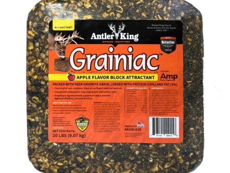 Antler King Grainiac Apple Flavor Block Attractant Fashion