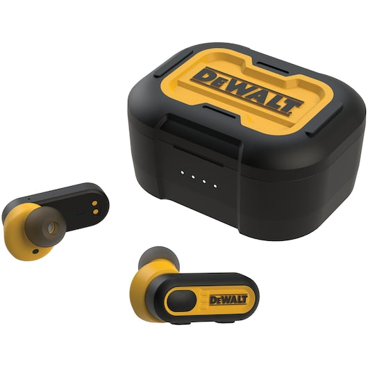 Dewalt Pro-X1 Jobsite True Wireless Earbuds With Charging Case Online Sale