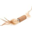 ROLLIN FEATHER CORK TOY For Sale