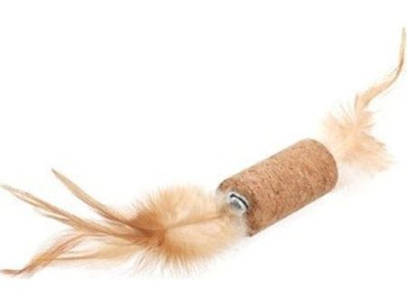 ROLLIN FEATHER CORK TOY For Sale