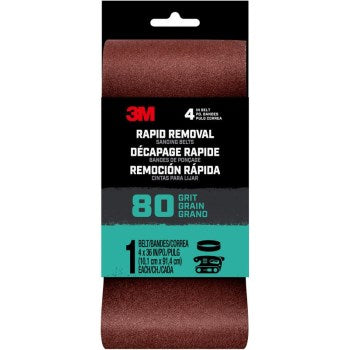 3M BELT4X361PK80 27385 4x36 80g Sand Belt on Sale