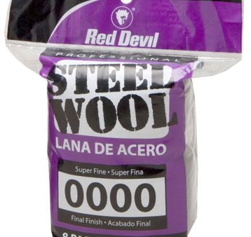 #0000 SUPER FINE STEEL WOOL 8PK Online now