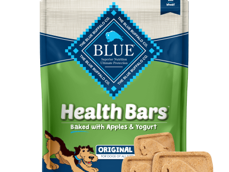 BLUE Health Bars™ CRUNCHY DOG BISCUITS Baked with Apples and Yogurt on Sale