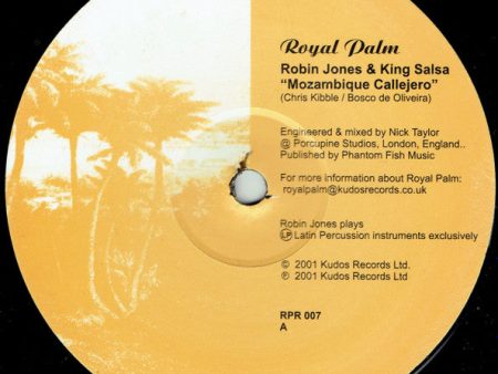 Robin Jones & King Salsa - Mozambique Callejero (12 ) (Very Good Plus (VG+)) Fashion