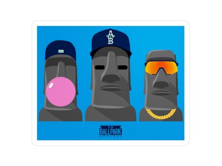 Mo ai Mashers Sticker | At The Ballpark Apparel Online now