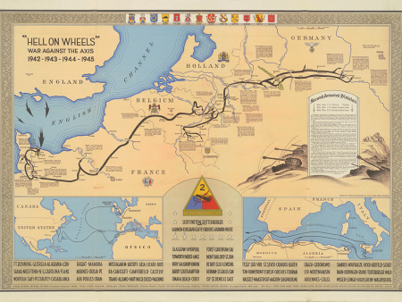 2nd Armored Division Campaign Map 1945 Version For Cheap