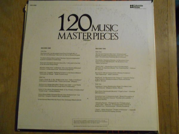 120 Music Masterpieces 2 LP Online Sale