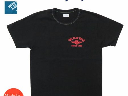 フラットヘッド THE FLAT HEAD 半袖 Ｔシャツ プリント FLYING WHEEL THCシリーズ FN-THC-202 Online