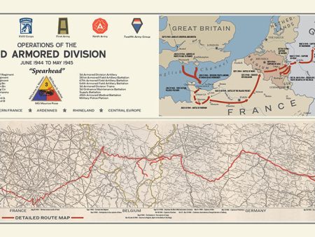 3rd Armored Division Campaign Map on Sale