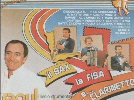 Raoul Casadei - Il Sax, La Fisa E... Il Clarinetto (LP, Album) (Good Plus (G+)) on Sale