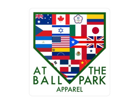 Global Game Sticker | At The Ballpark Apparel Online Hot Sale