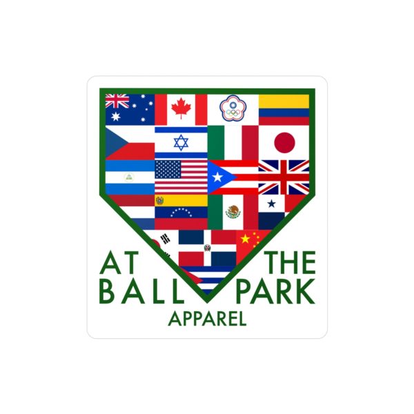 Global Game Sticker | At The Ballpark Apparel Online Hot Sale