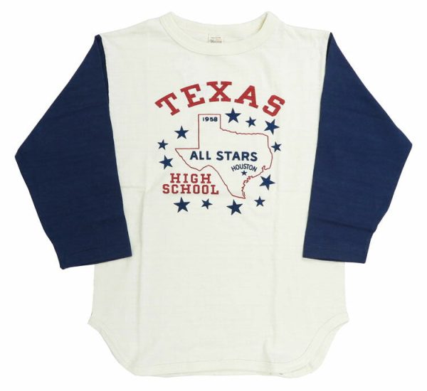 ウェアハウス WAREHOUSE 7分袖 Tシャツ ベースボール TEXAS WH4800【2024-25年秋冬新作】 Cheap