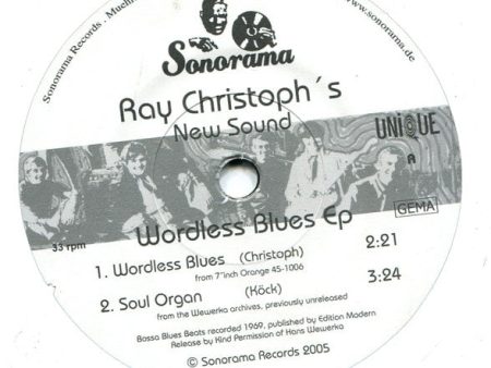 Ray Christoph s New Sound - Wordless Blues Ep (7 , EP) (Very Good Plus (VG+)) Cheap