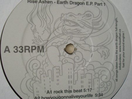 Rise Ashen - Earth Dragon E.P. Part 1 (12 , EP) (Near Mint (NM or M-)) Online Sale