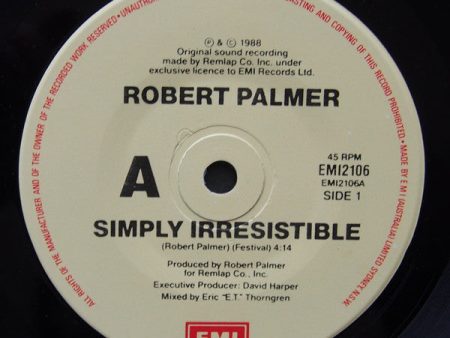 Robert Palmer - Simply Irresistible (7 , Single) (Near Mint (NM or M-)) Fashion