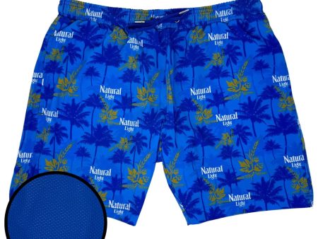 Blue Palms - Natural Light Swimsuit Shorts Fashion