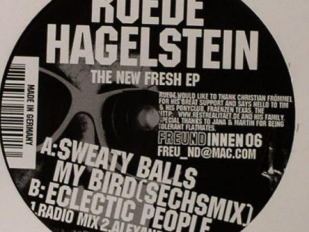 Ruede Hagelstein - The New Fresh EP (12 , EP) (Very Good Plus (VG+)) Online Sale