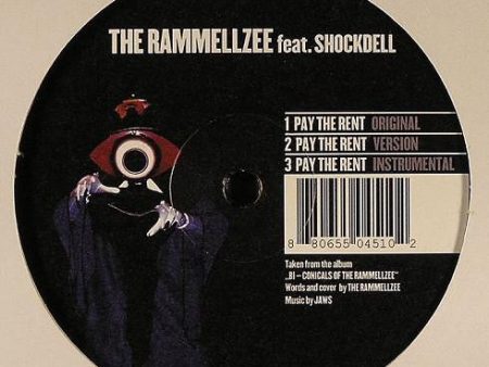 Rammellzee - Pay The Rent (12 ) (Very Good Plus (VG+)) Supply