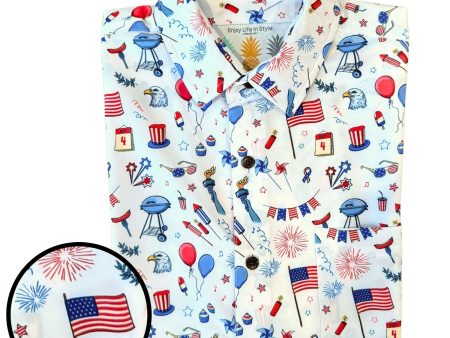 Super Stretch - Independence Day Hawaiian Shirt Online