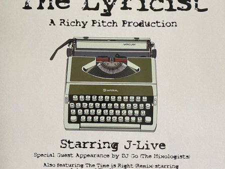 Richy Pitch - The Lyricist (12 ) (Very Good Plus (VG+)) For Discount