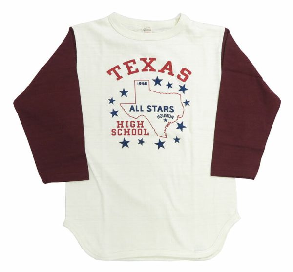 ウェアハウス WAREHOUSE 7分袖 Tシャツ ベースボール TEXAS WH4800【2024-25年秋冬新作】 Cheap