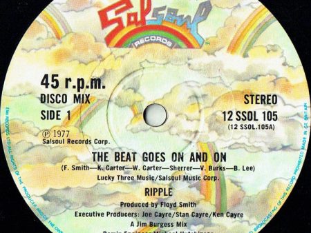 Ripple - The Beat Goes On And On (12 ) (Very Good Plus (VG+)) Supply