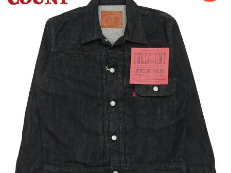 フルカウント FULLCOUNT ブラック デニム ジャケット 1stモデル フラップポケット 13.5oz 2107BK Online now