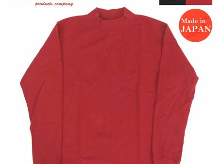 デラックスウェア DELUXEWARE 長袖 モックネック ニット 吊り編み 最薄吊裏毛 S300シリーズ ”MOCK NECK KNIT” M300-00【2024-25年秋冬新作】 Discount