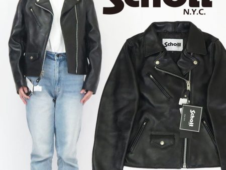 ショット Schott ラムレザー ダブル ライダース ジャケット レディース 羊革 3221005【2024-25年秋冬新作】 For Cheap