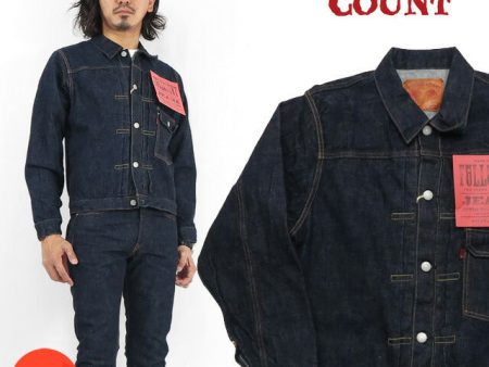 フルカウント FULLCOUNT デニム ジャケット 1stモデル フラップポケット 13.7oz ジンバブエコットン 2107W-20 Online Sale