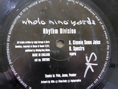 Rhythm Division - Gimme Some Juice (12 ) (Very Good Plus (VG+)) Online now