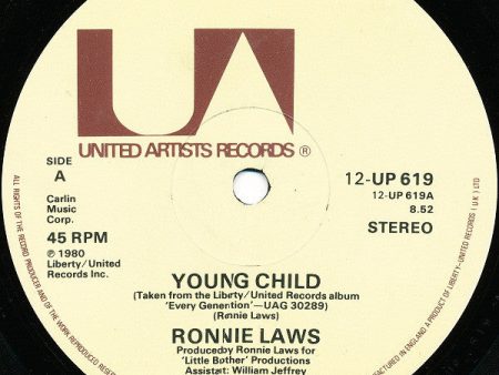 Ronnie Laws - Young Child (12 , Single) (Very Good Plus (VG+)) Discount