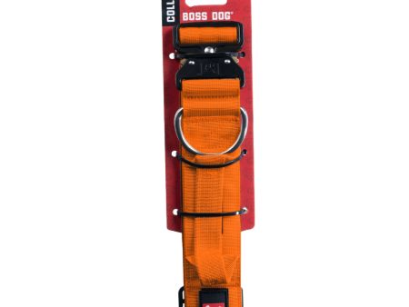 Boss Dog Tactical Hunter Orange Collar For Sale