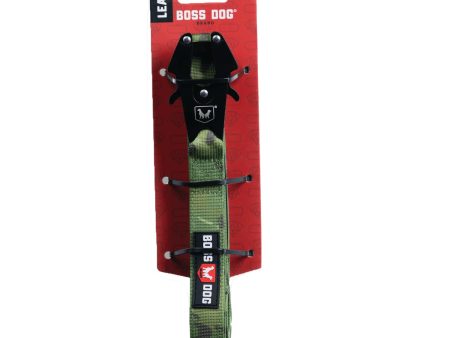 Boss Dog Tactical Green Camo Leash Online now